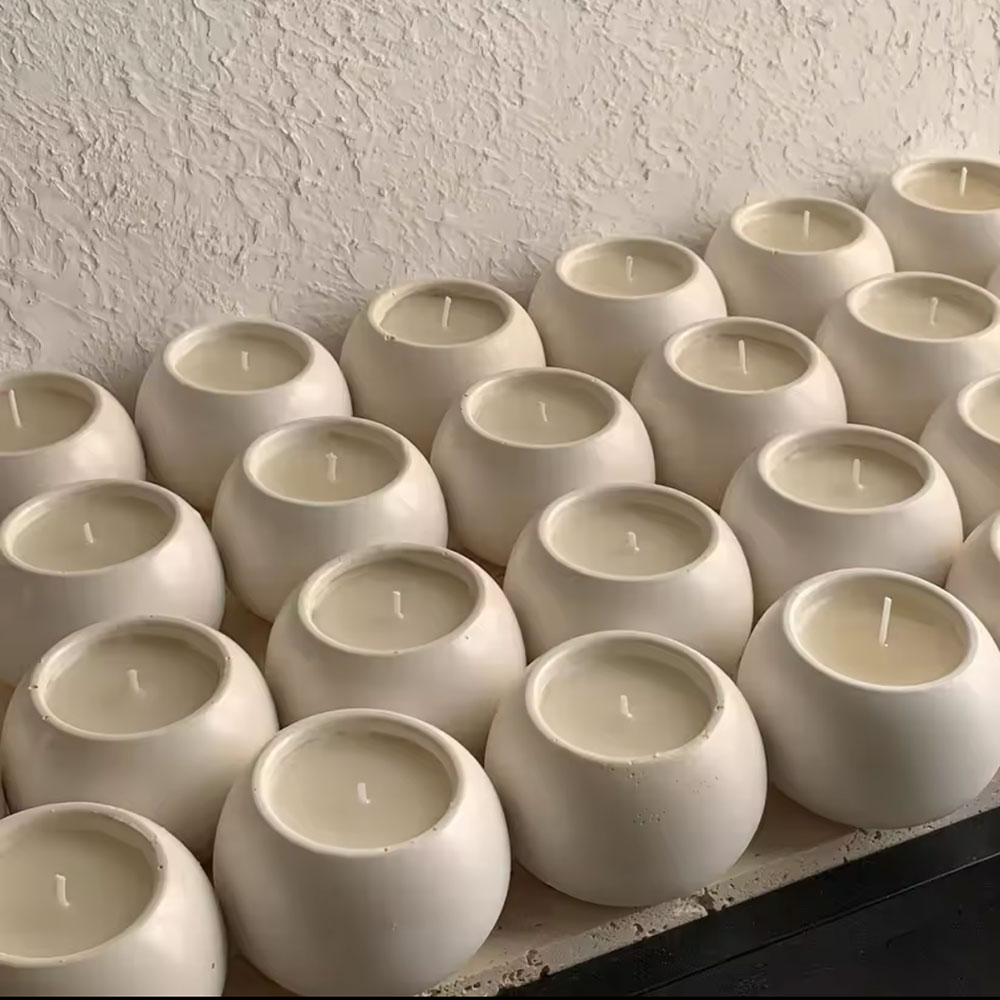 Silicone Mold Round Candle Hol - đánh giá và giá Echeveria Succulent